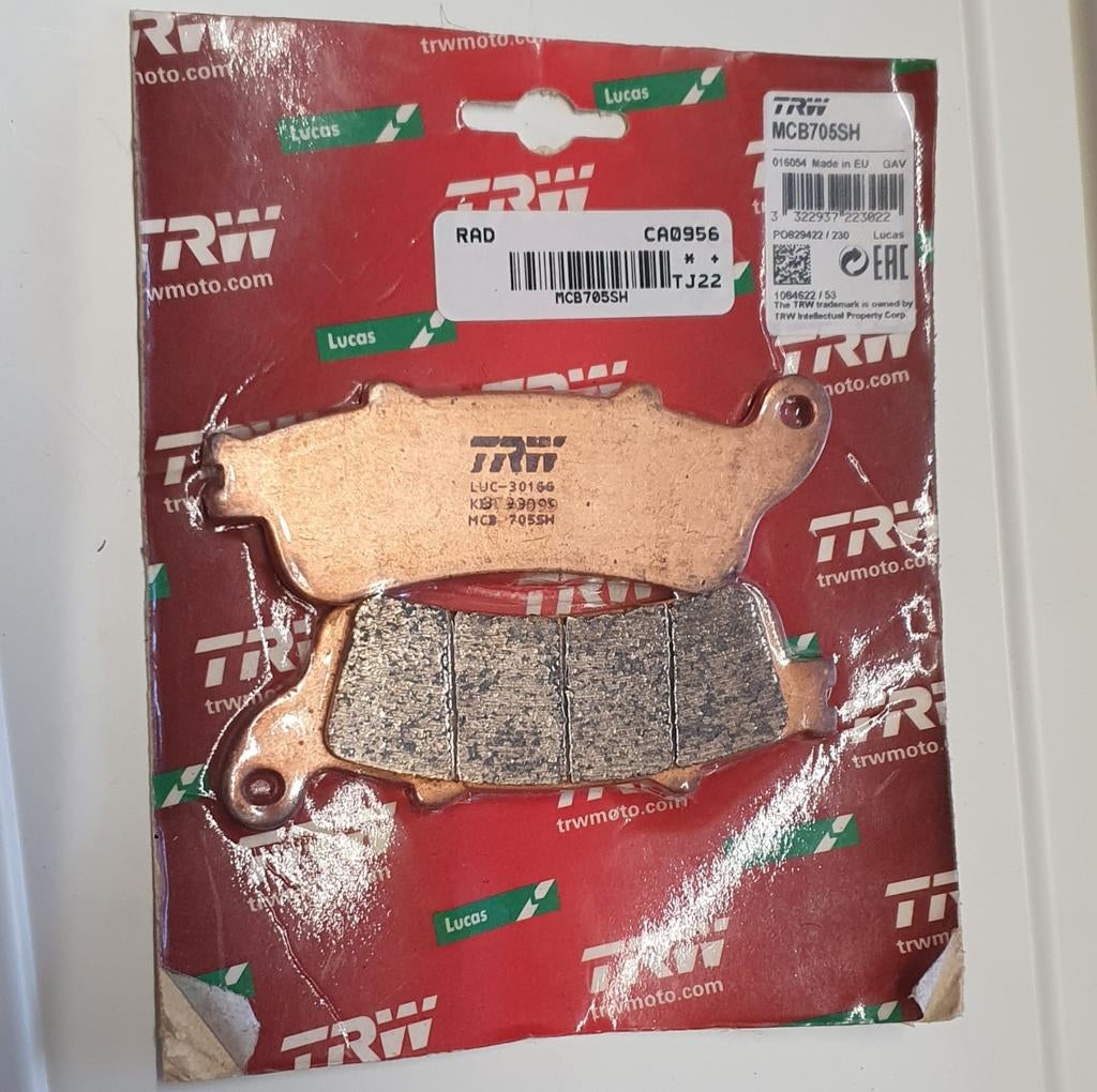 Remblokken achter Honda, Motoren, Ophalen of Verzenden