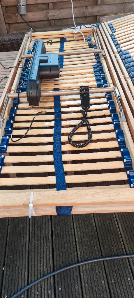 electrische lattenbodem 70cm, Ophalen, Gebruikt, Bedbodem, 200 cm