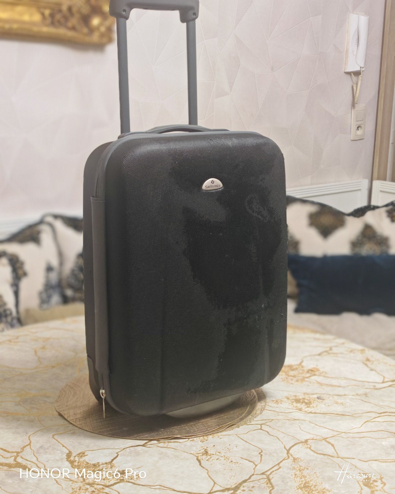 valise samsonite cabine, Enlèvement, Plastique dur