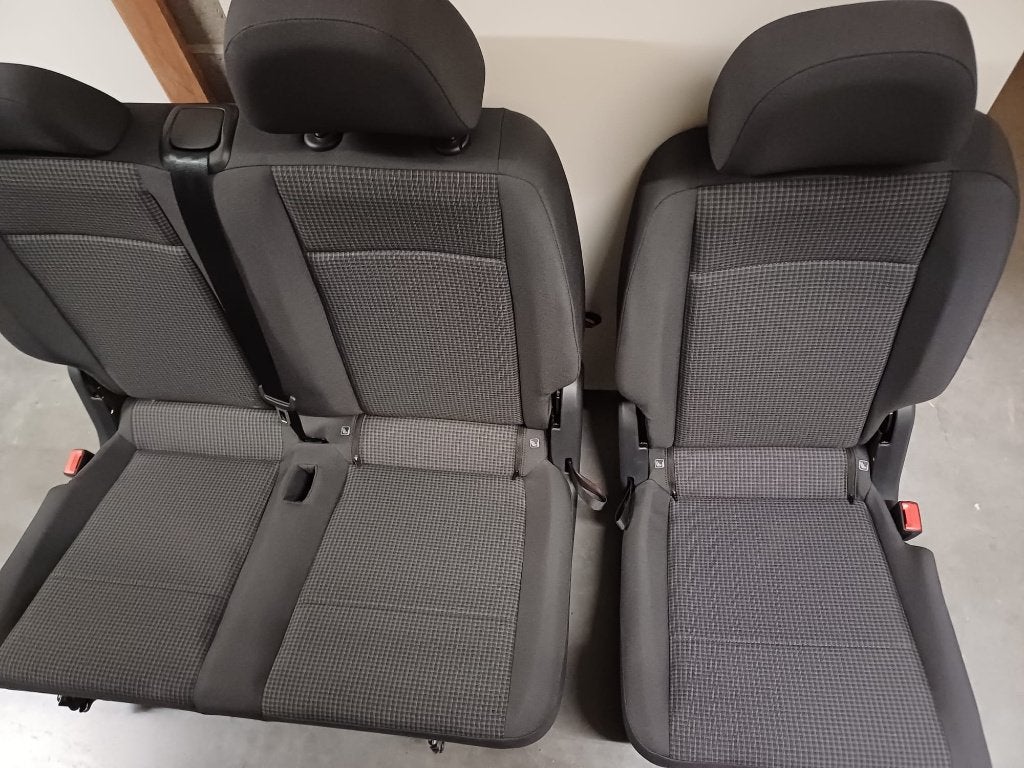 Sièges 2e rangée VW Caddy 2024 – 3 places OEM neufs, Autos : Pièces & Accessoires, Enlèvement, Neuf, Volkswagen