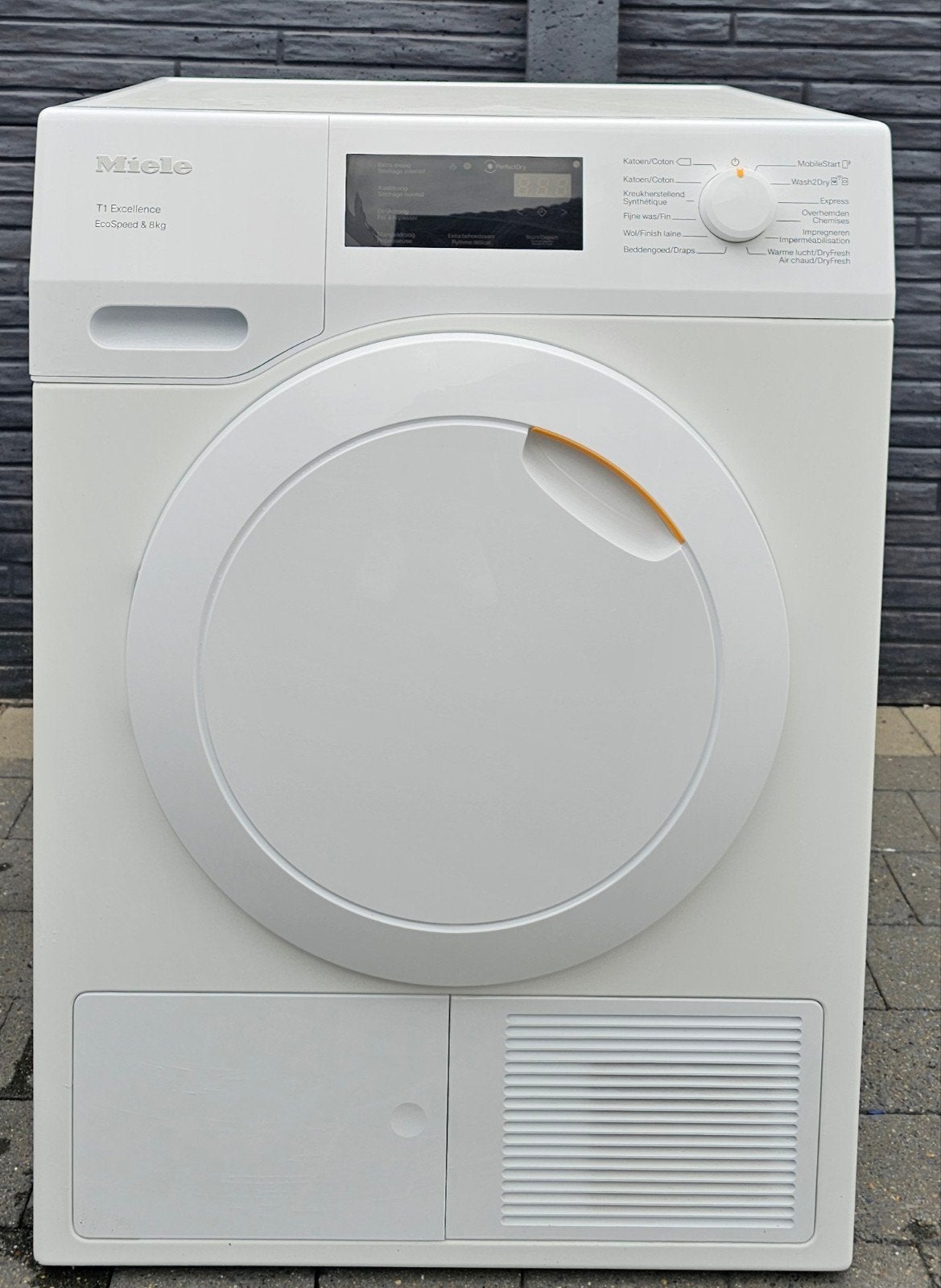 Miele T1 8kg A++ warmtepomp condens droogkast, Elektronische apparatuur, Droogkasten, Ophalen, 8 tot 10 kg, Condens, Energieklasse A of zuiniger
