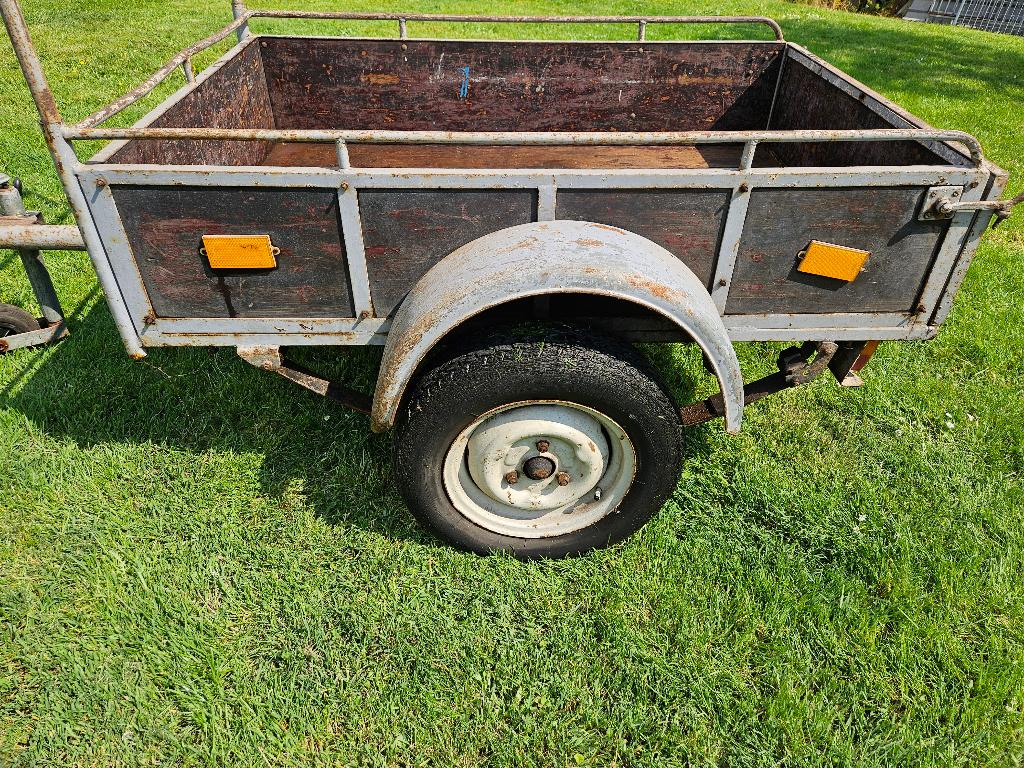 aanhangwagen 150 x 100 cm, Ophalen