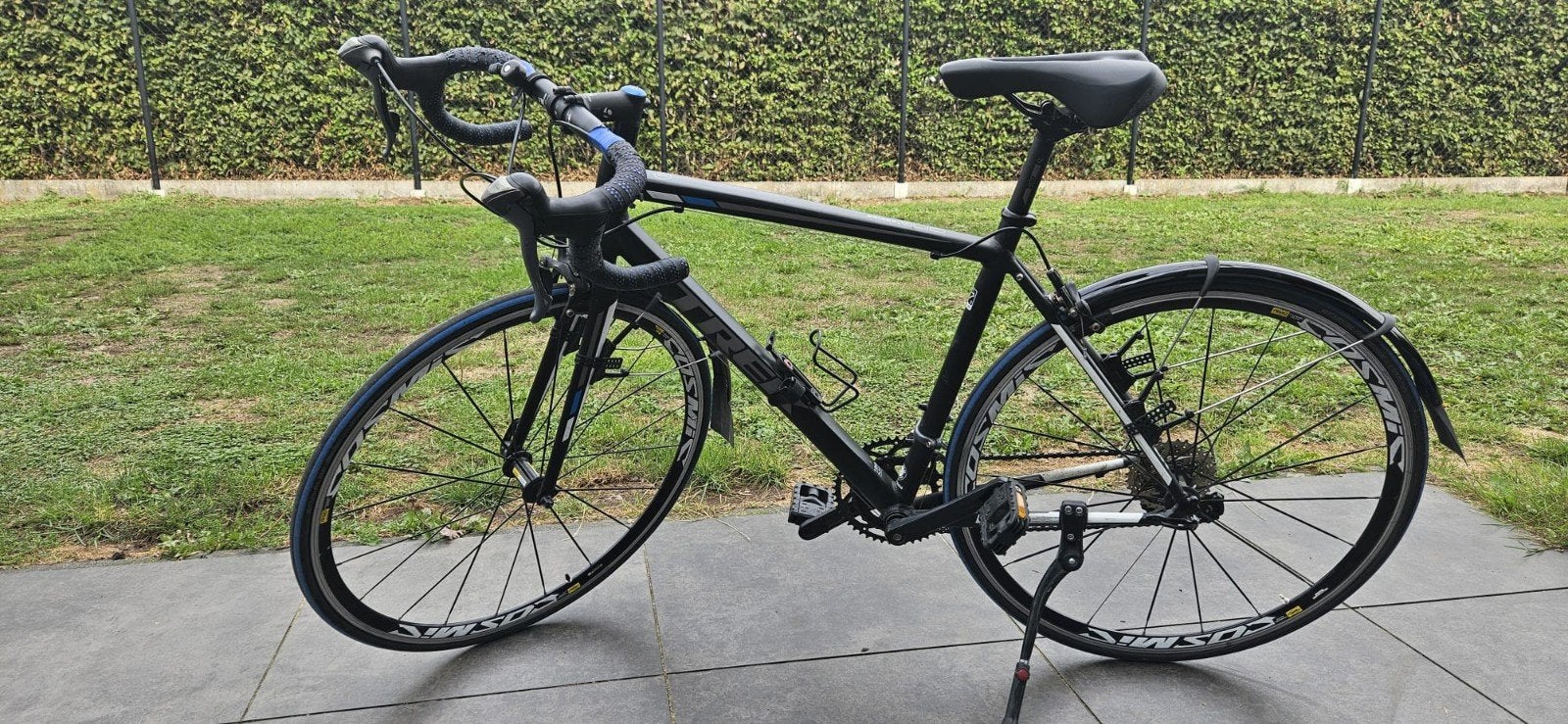 koersfiets Trek, Ophalen