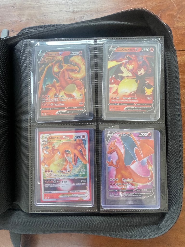 Charizard collectie pokemon kaarten, Hobby en Vrije tijd, Verzamelkaartspellen | Pokémon, Ophalen, Zo goed als nieuw, Meerdere kaarten