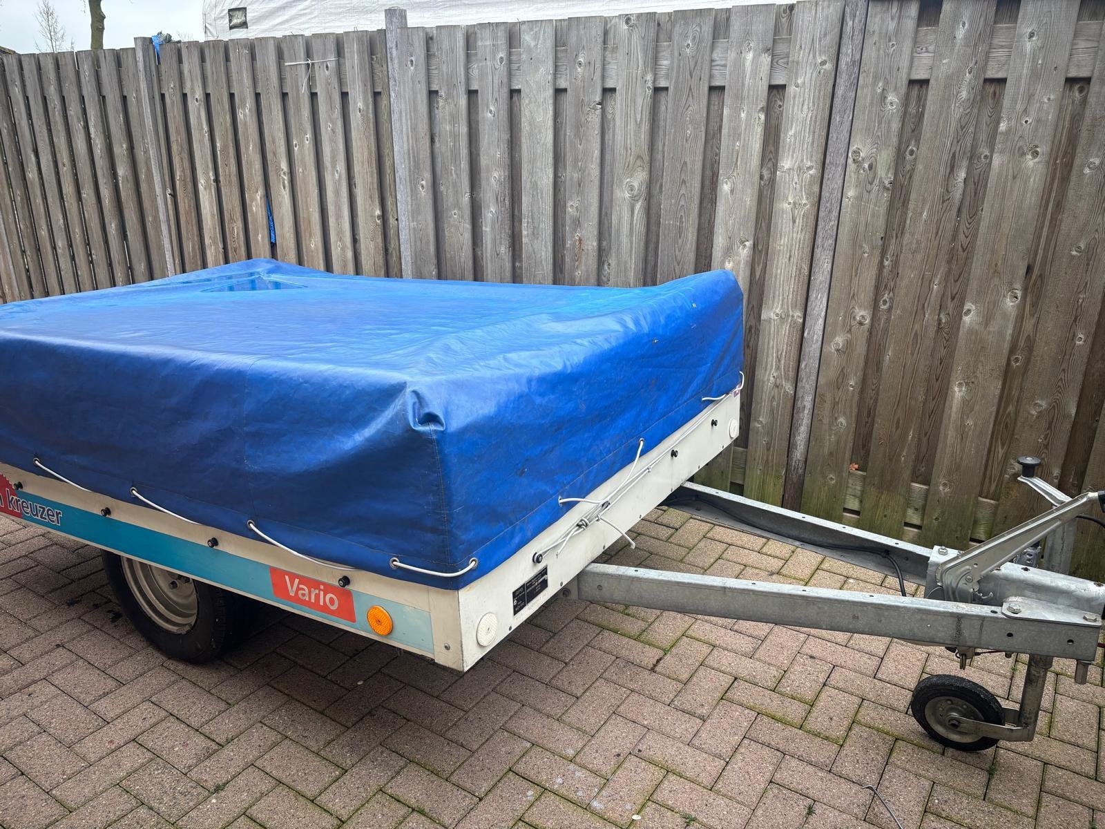 Leuke nette vouwwagen alpen kreuzer tempo vario met voortent, Enlèvement, Présent