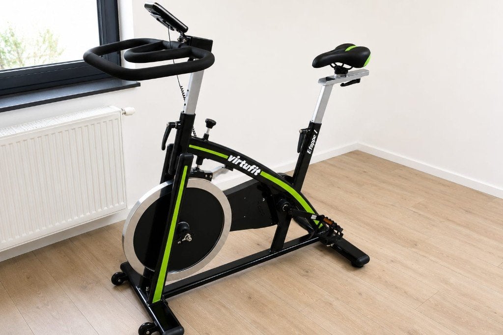 VirtuFit Etappe 1 Spinningfiets – vliegwiel 22 kg, Ophalen, Zo goed als nieuw, Spinningfiets