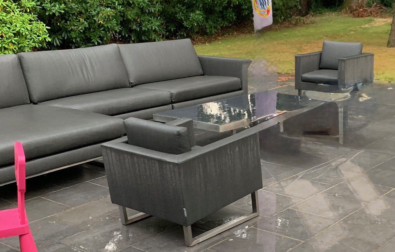 Ensemble de salon d'extérieur BOREK., Jardin & Terrasse, Enlèvement, Comme neuf