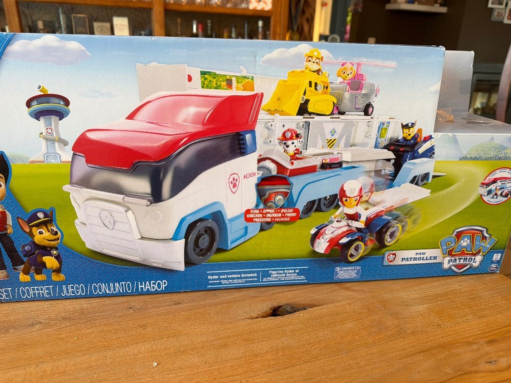 Paw patrol, Ophalen, Gebruikt