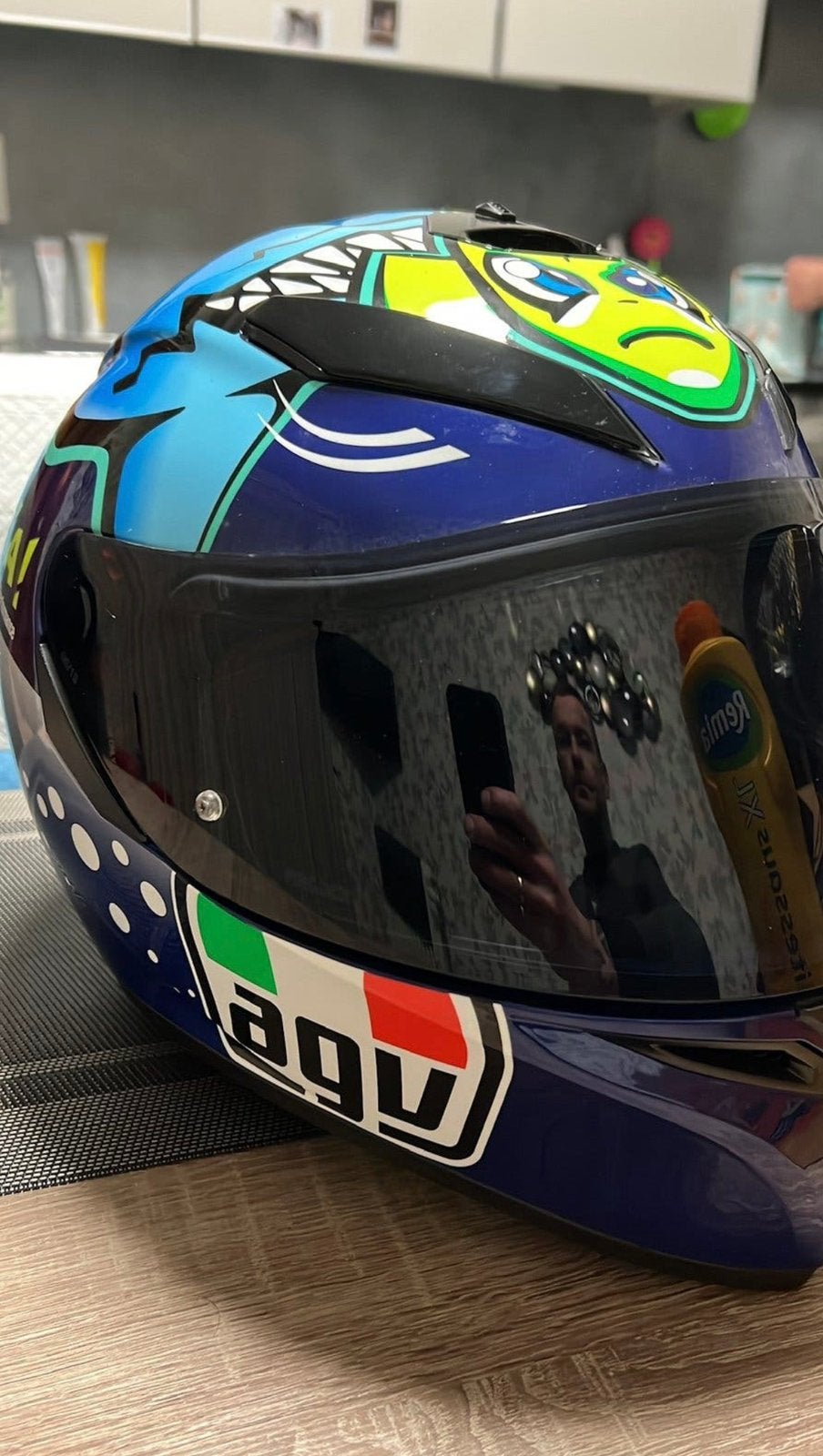 AGV Valentino  Rossi helm Maat L (59-60), Ophalen of Verzenden