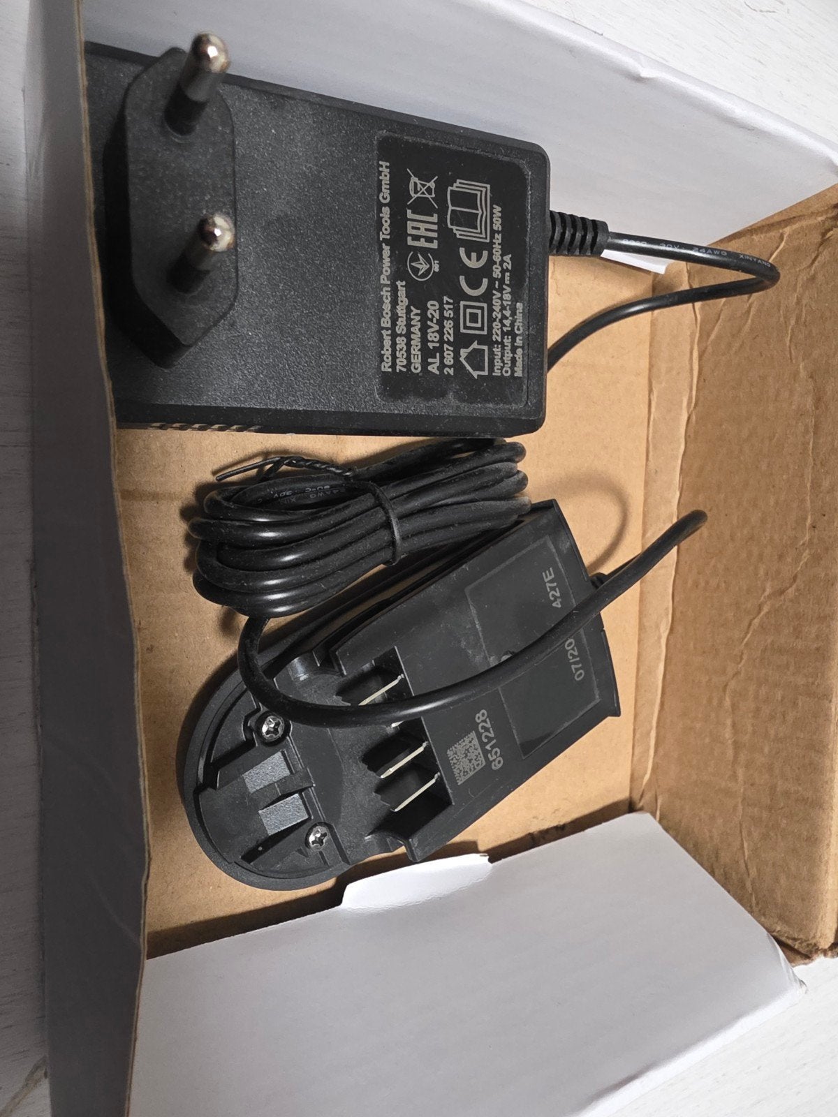 Bosch AL 18V-20 snellader / acculader, Doe-het-zelf en Bouw, Nieuw