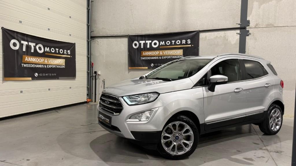 Ford Ecosport | Titanium S | Showroomstaat | Garantie, Voorwielaandrijving, Testrit aan huis, Ecosport, Leder en Stof