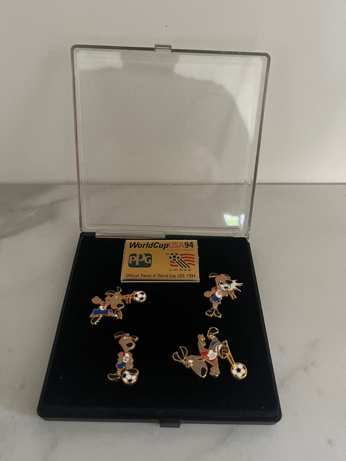 Worldcup 1994 Usa pins, Ophalen, Zo goed als nieuw, Overige typen
