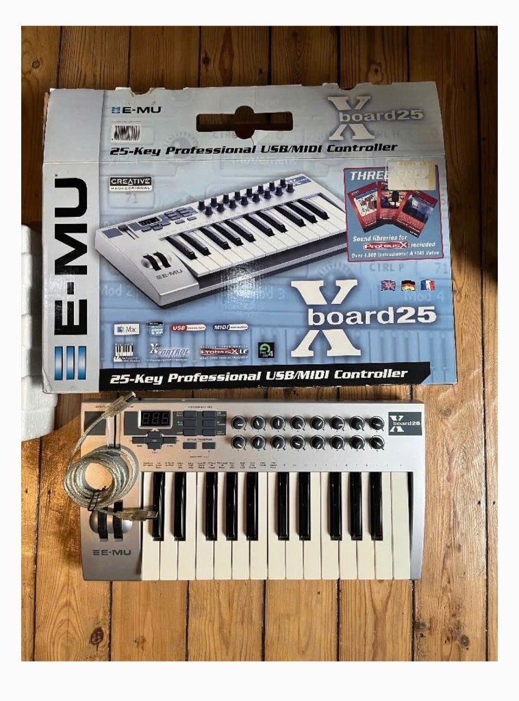 E-mu Xboard 25 midi controller, Musique & Instruments, Enlèvement, Utilisé