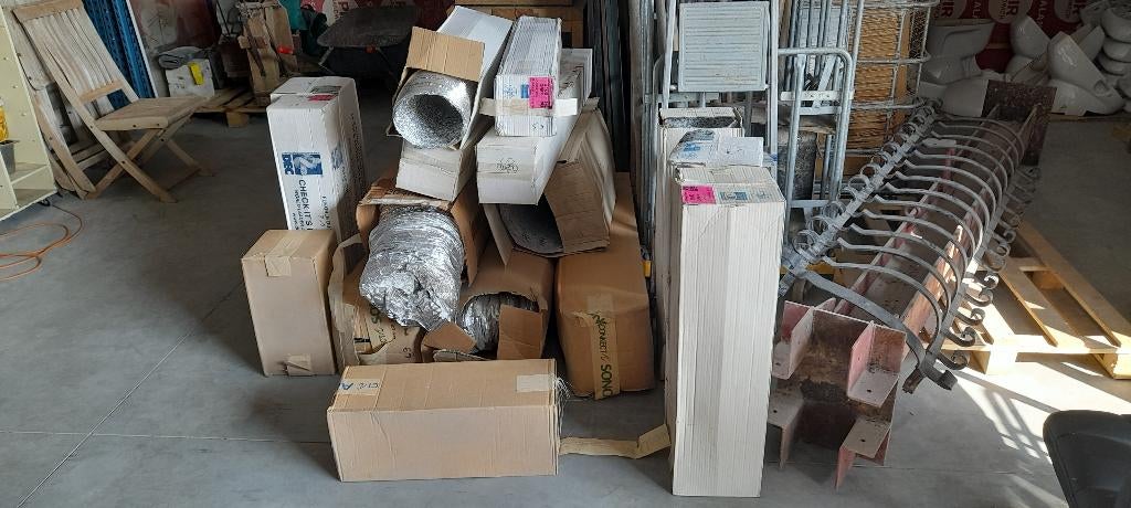 lot buizen / flexibel voor ventilatie / afzuiging dampkap, Enlèvement, Neuf