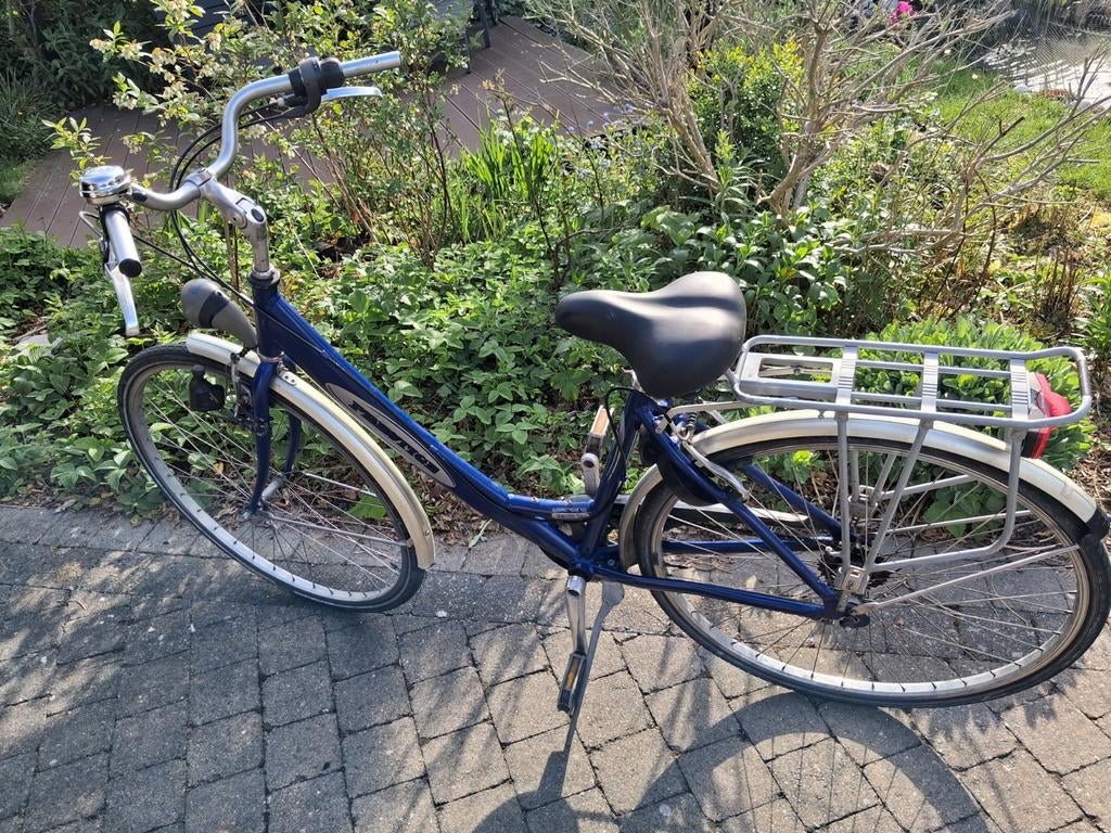 Damesfiets, Ophalen