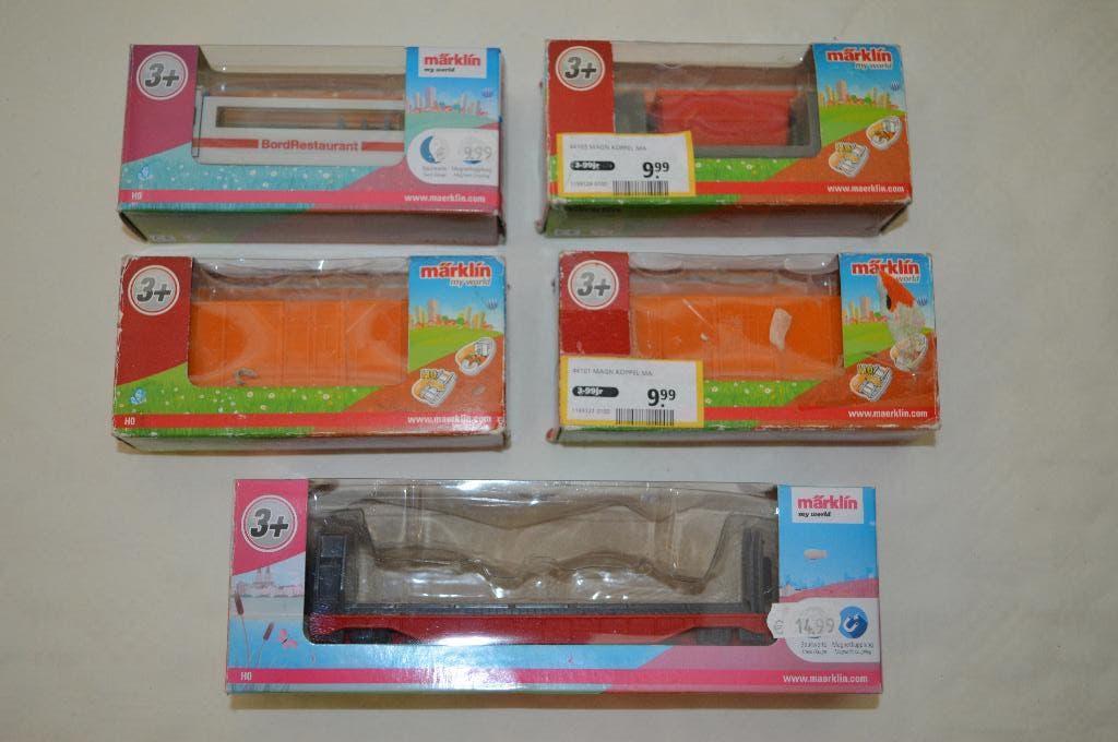 Marklin My World wagons, Hobby en Vrije tijd, Ophalen, Gebruikt