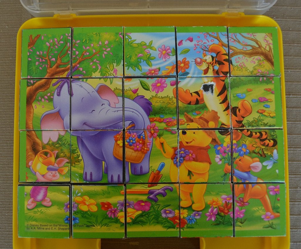 Puzzels Winnie the Pooh, Kinderen en Baby's, 2 tot 4 jaar, Gebruikt, 10 tot 50 stukjes, Ophalen of Verzenden
