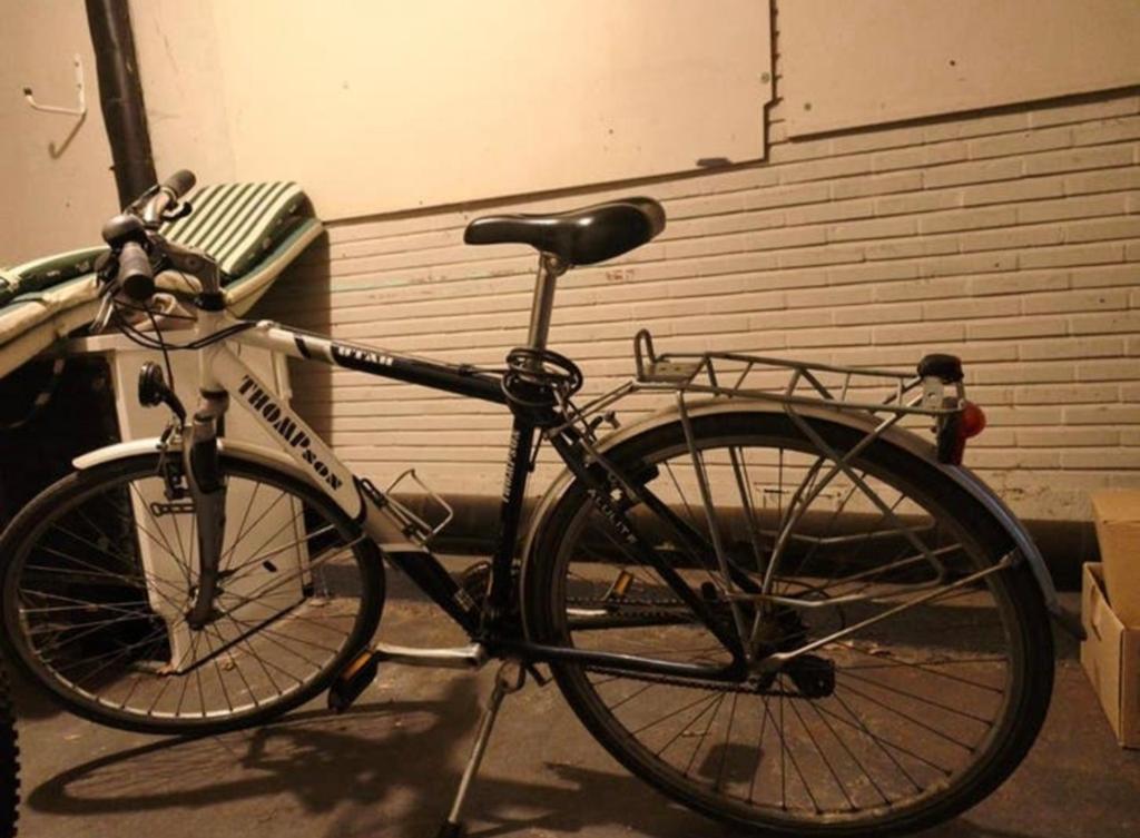 Thompson Utah, stadsfiets, Fietsen en Brommers, Ophalen, Gebruikt, Minder dan 10 versnellingen, Overige merken