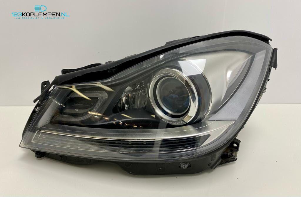 Mercedes C Klasse W204 Facelift Xenon LED koplamp links, Autos : Pièces & Accessoires, Éclairage, Mercedes-Benz, Utilisé, Enlèvement ou Envoi