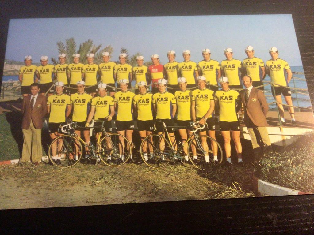 Wielerkaart 1979 team kas lucien van impe,criquielion, Envoi, Comme neuf