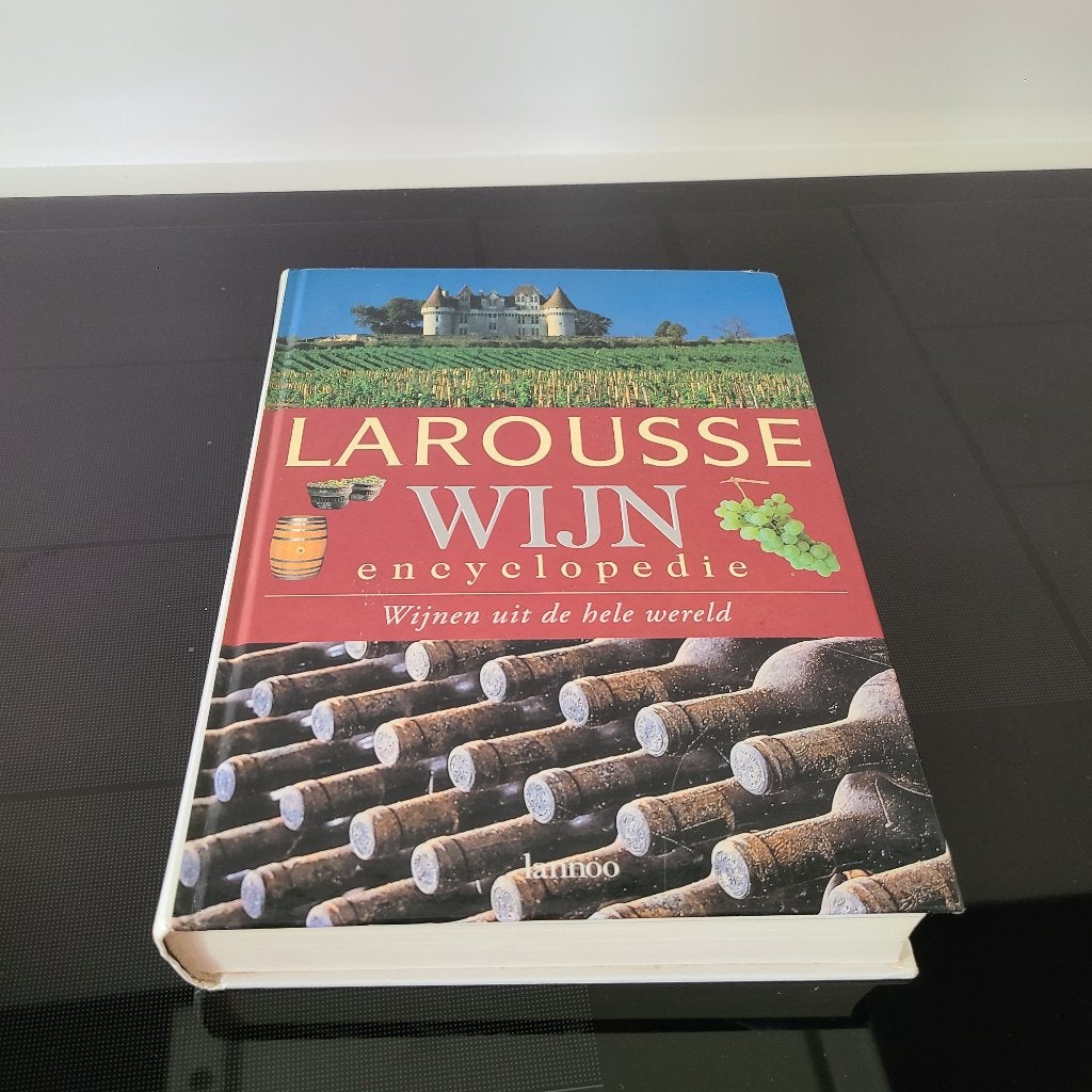 Prachtig boek: Larousse wijn encyclopedie - 608 pag.  Lannoo, Lannoo, Overige onderwerpen, Ophalen, Gelezen