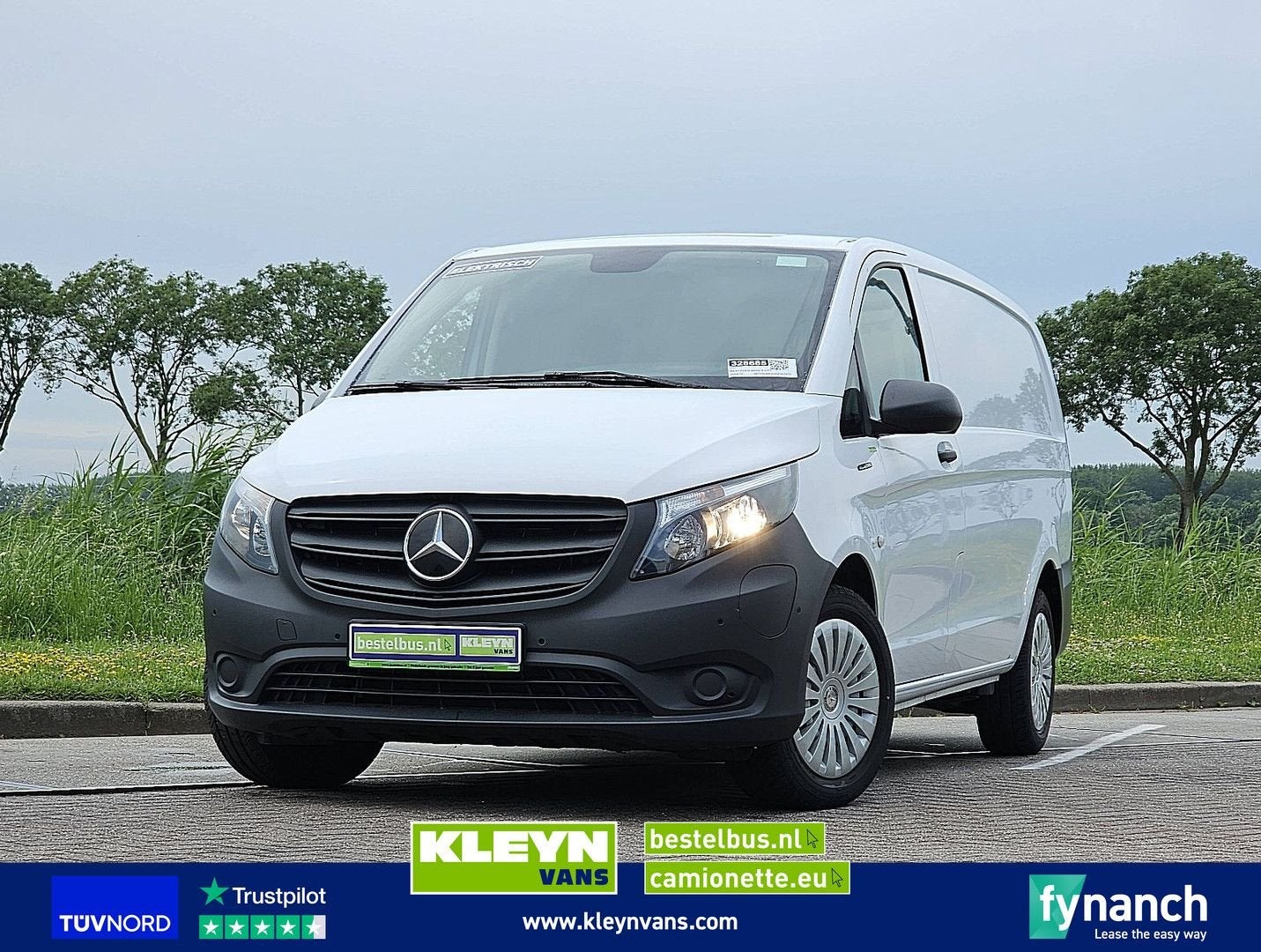 Mercedes-Benz EVITO L2 280KM WLTP 60kWh!, Auto's, Bestelwagens en Lichte vracht, Automaat, ABS, Wit, Mercedes-Benz