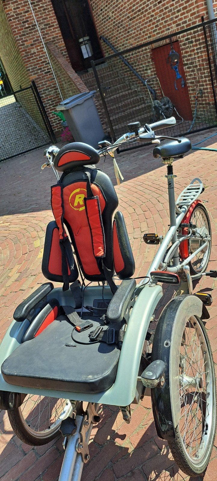 rolstoelfiets o pair, Fietsen en Brommers, Fietsen | Vouwfietsen, Heren, Deels opvouwbaar, Versnellingen, Ophalen