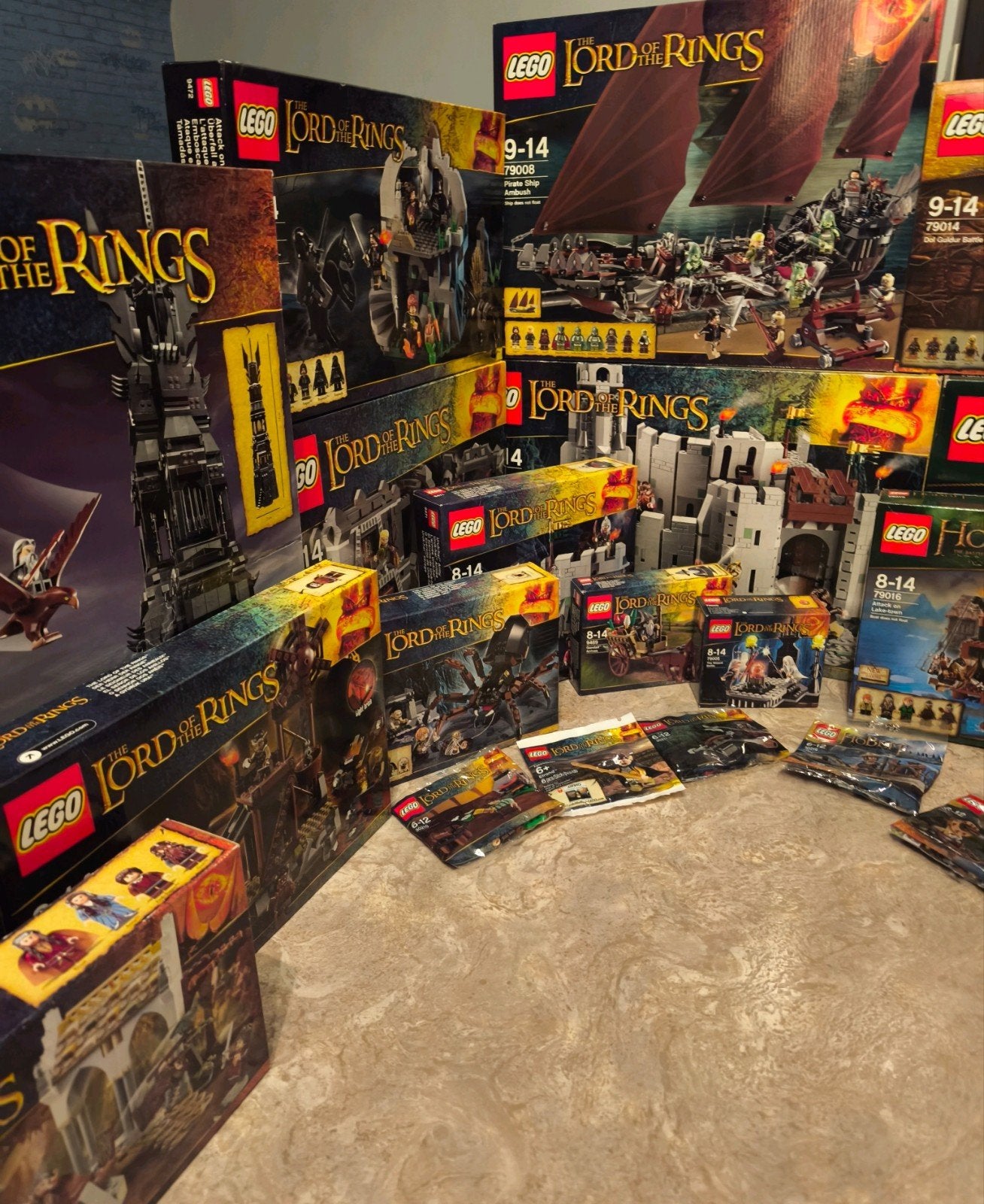 Lego Lord of the rings & The Hobbit Collectie Lot nieuw, Enfants & Bébés, Neuf, Overige thema's, Lego, Ensemble complet
