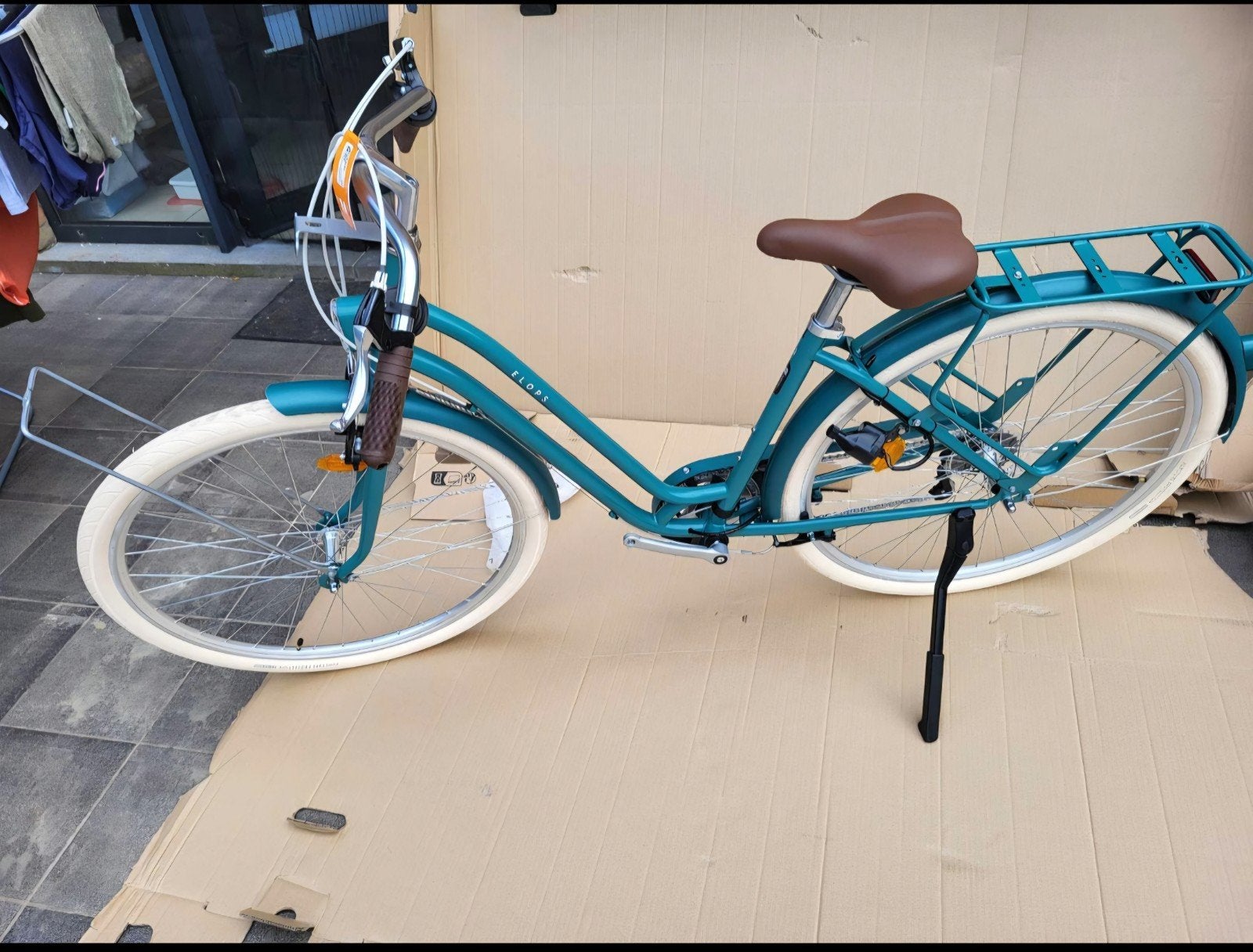Velo Elops avec porte bagage à l’avant, Vélos & Vélomoteurs, Enlèvement, Neuf, Autres marques, Panier