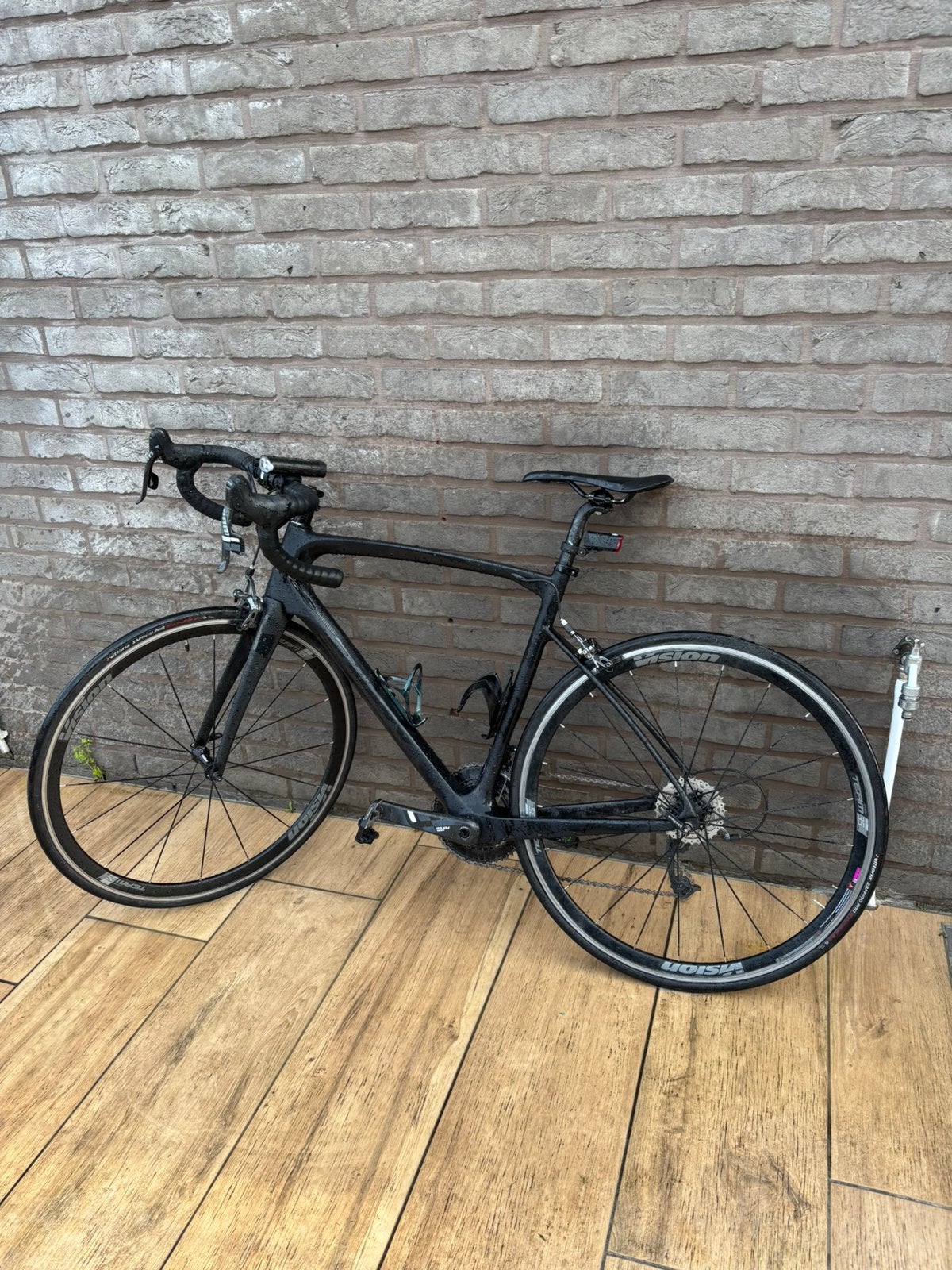 Vélo de route/vélo de route Planet X Carbon Sram Force, Autres marques, Frein sur jante, Comme neuf, Enlèvement