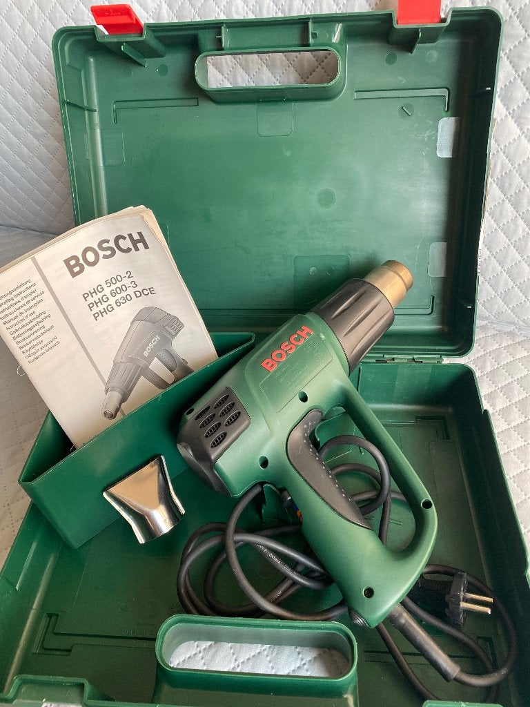 Décapeur Bosch PHG 600-3, Bricolage & Construction, Matériel de peinture, Enlèvement, Comme neuf, Autres types