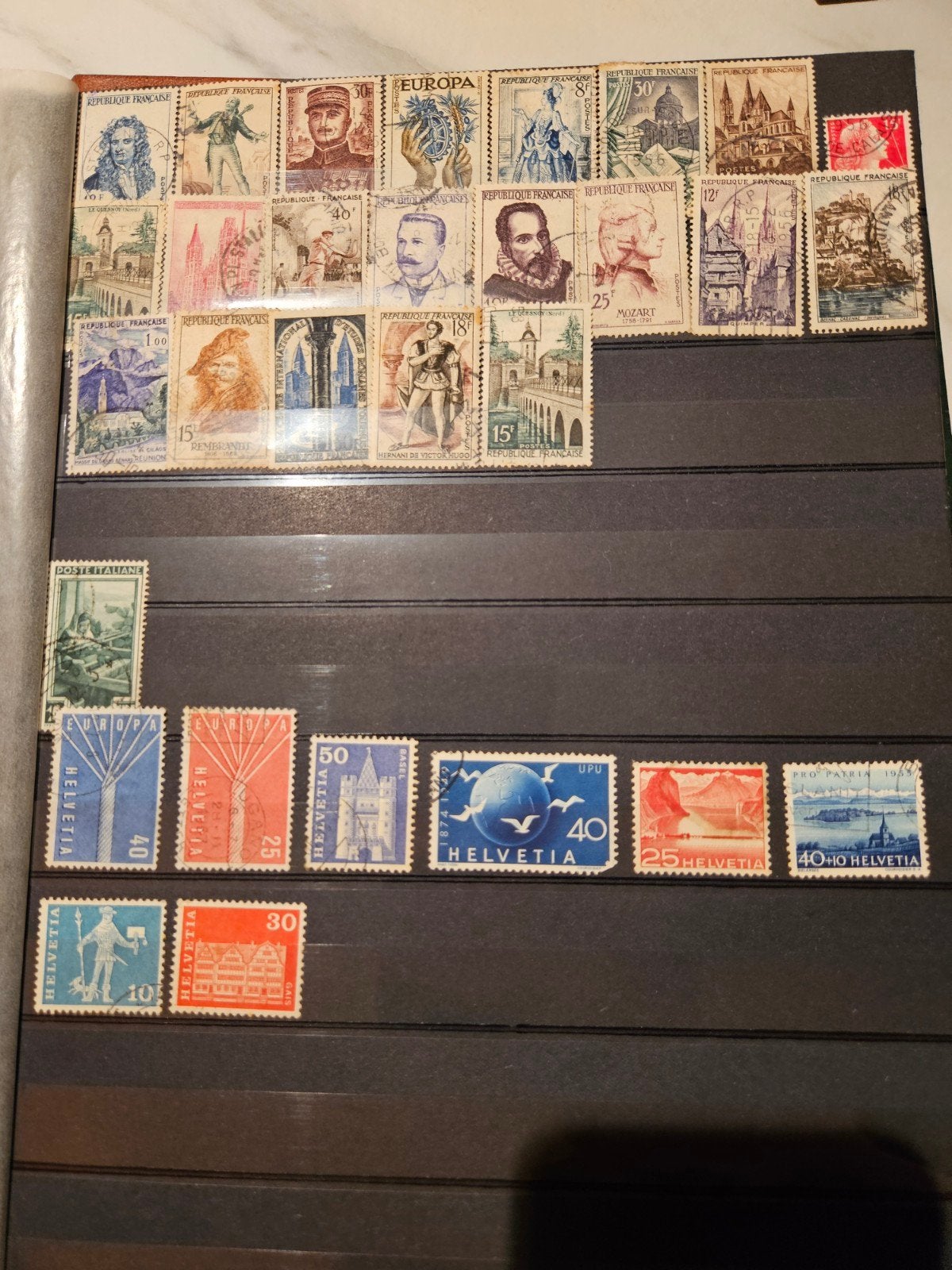 collection de timbres, Enlèvement ou Envoi