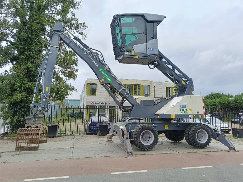 Terex TWH 216 S5 16,5 ton wastehandler overslagkraan, Kraan