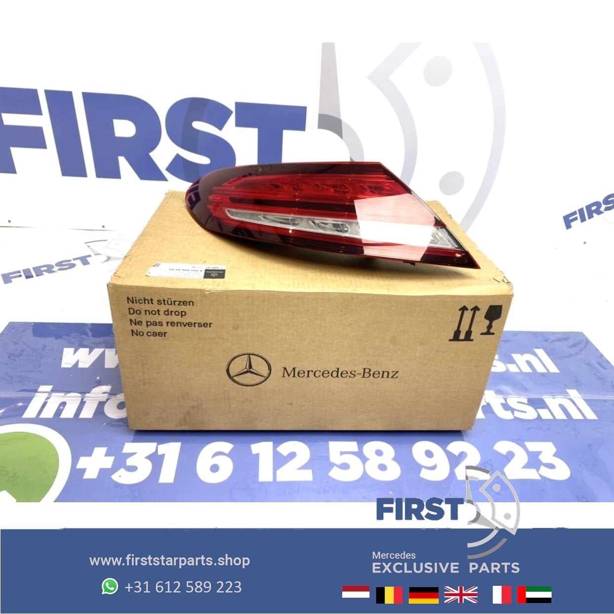 C205 A205 LED ACHTERLICHT Mercedes C Klasse COUPÉ CABRIO ori, Utilisé, -, -, Enlèvement ou Envoi