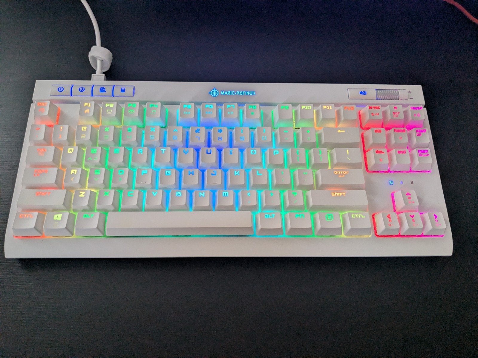Mechanisch Gaming Toetsenbord RGB – Magic-Refiner (Nieuw), Enlèvement ou Envoi