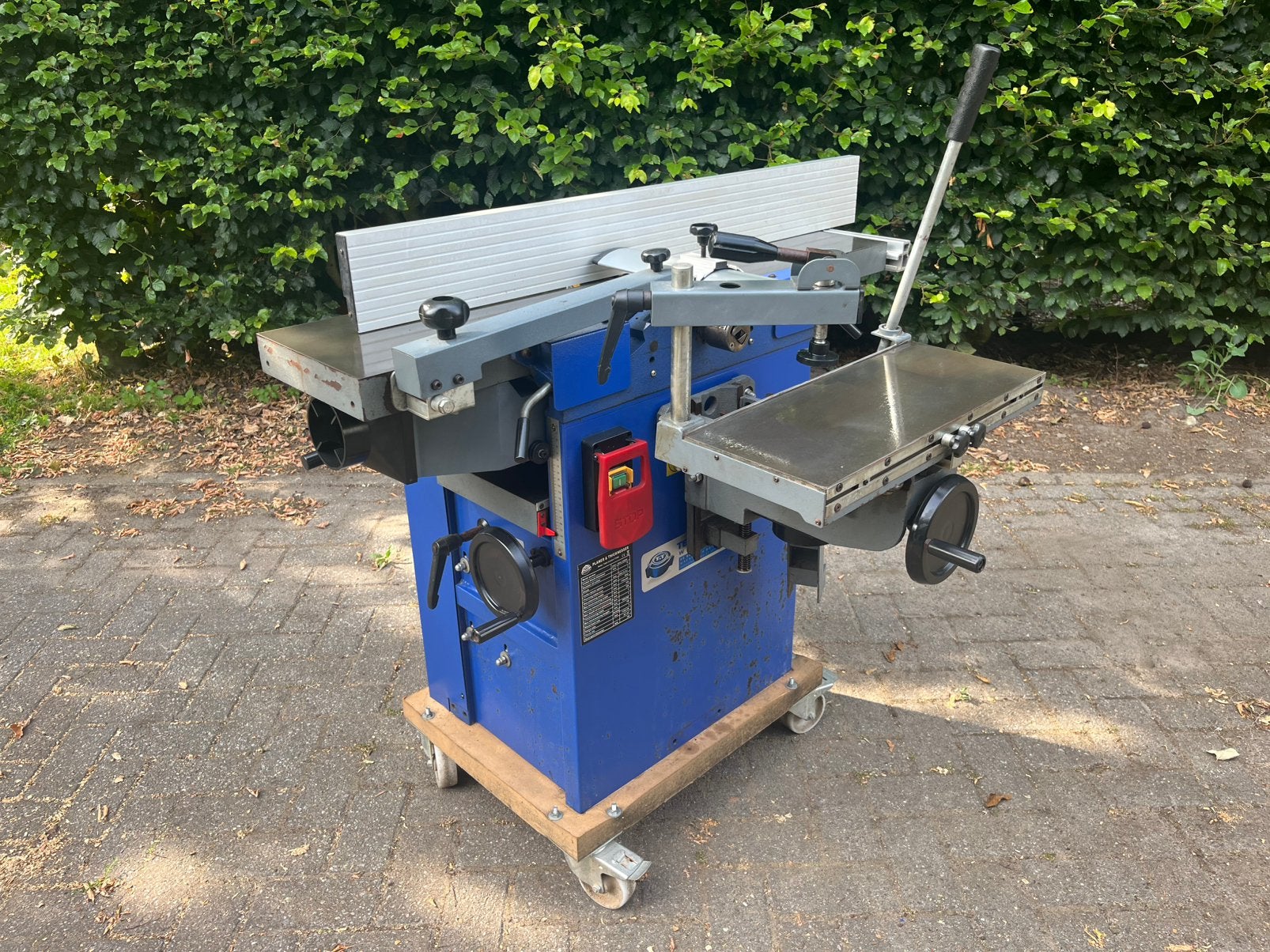 Tendotools vlak vandiktebank schaafmachine vandikte bank, Doe-het-zelf en Bouw, Schaafmachines, Ophalen, Gebruikt
