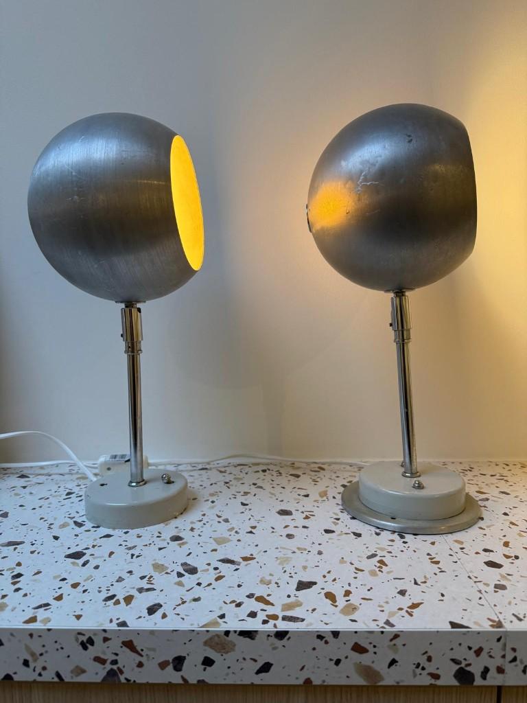 Set van 2 vintage tafellampen – space age stijl, Collections, Rétro, Enlèvement