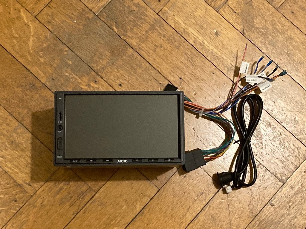 ATOTO-SA102 Starter autoradio met dubbele DIN (YS102SL), Ophalen of Verzenden, Gebruikt