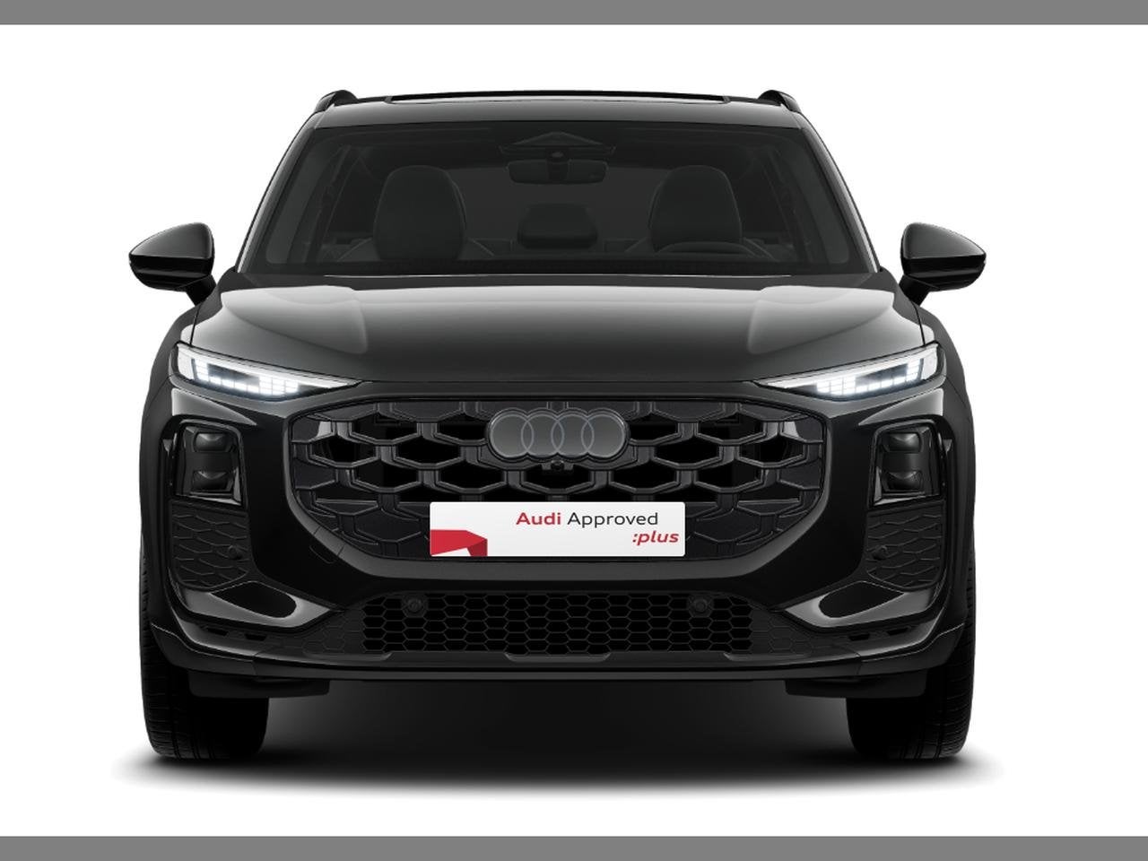 Audi Q3 SUV e-hybrid (PHEV) Q3 SUV e-hybrid 1.5 TFSI Corpora, Auto's, Automaat, Zwart, 43 g/km, Hybride Elektrisch/Benzine