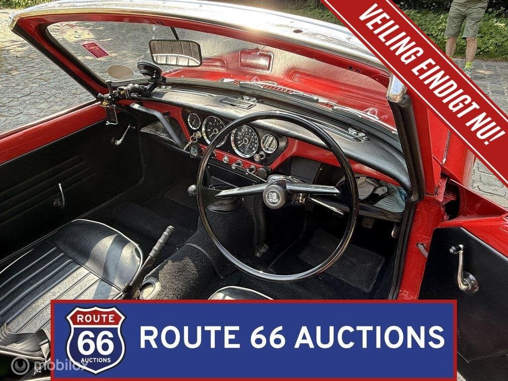 Triumph Spitfire 4 Mk1 | 1963 | Route 66 Auctions, Autos, Oldtimers & Ancêtres, Achat, Entreprise, Boîte manuelle, Triumph