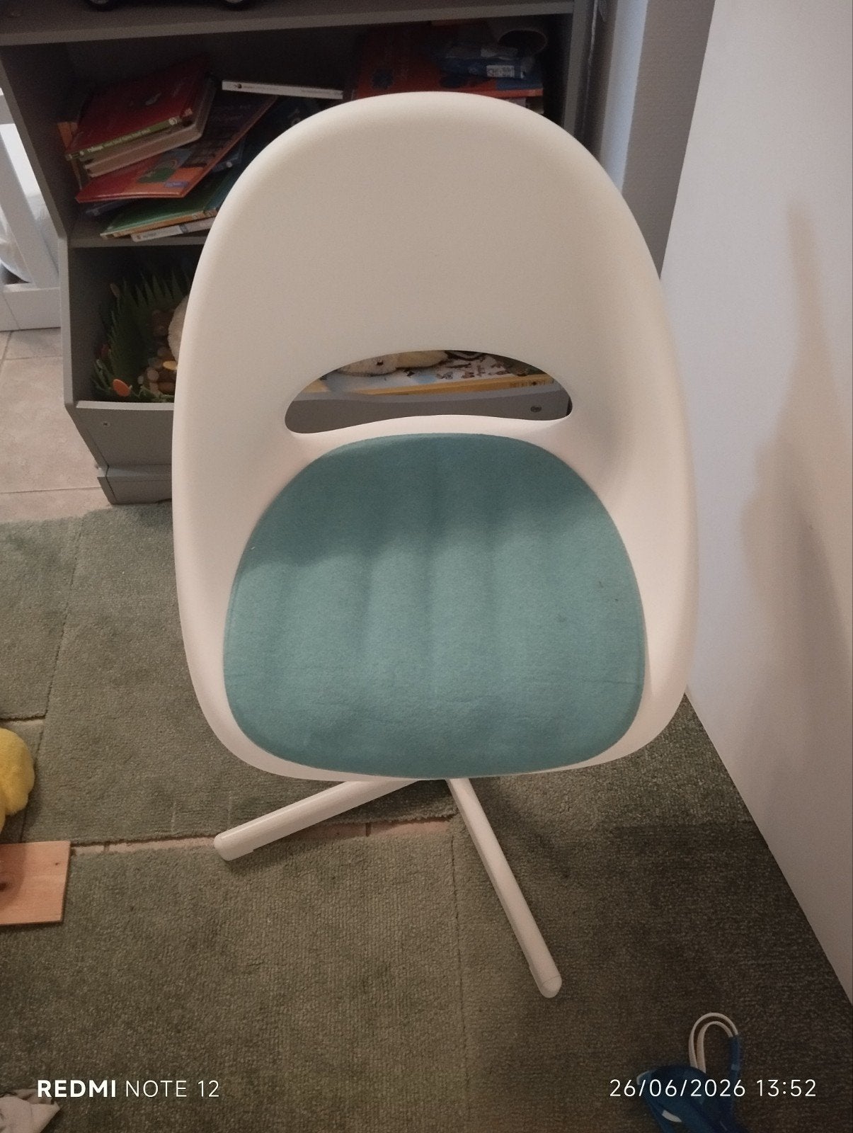 IKEA bureaustoel voor kinderen, Ophalen, Wit