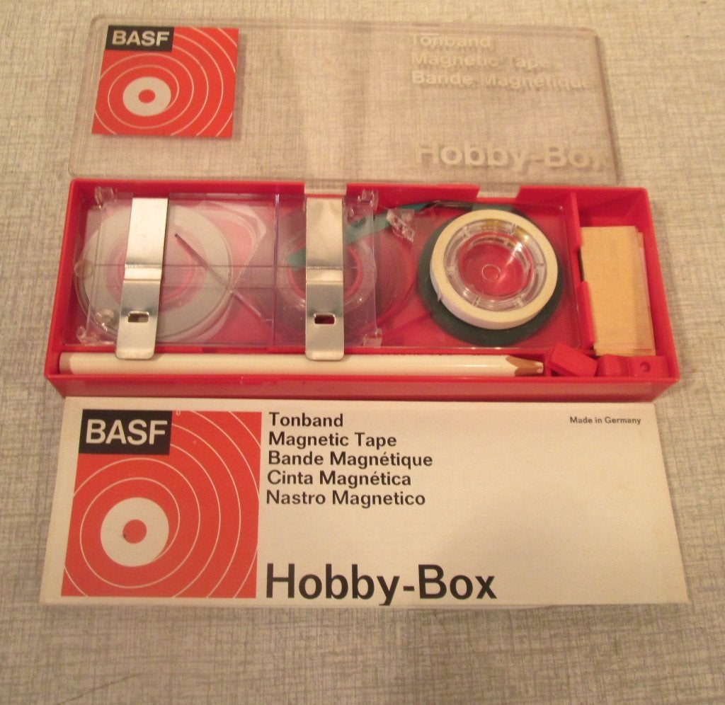 Magnétophone BASF Original Hobby Box, TV, Hi-fi & Vidéo, Enlèvement ou Envoi, Pièce, Avec bandes