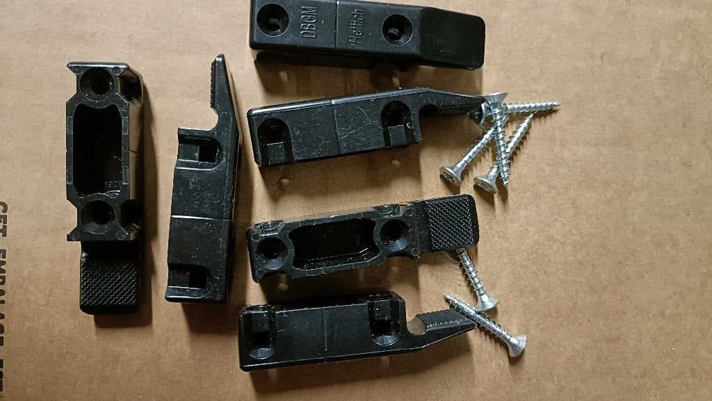 6 X Ferrure d'assemblage multi-clip HETTICH 46080, Enlèvement ou Envoi, Neuf, Autres types