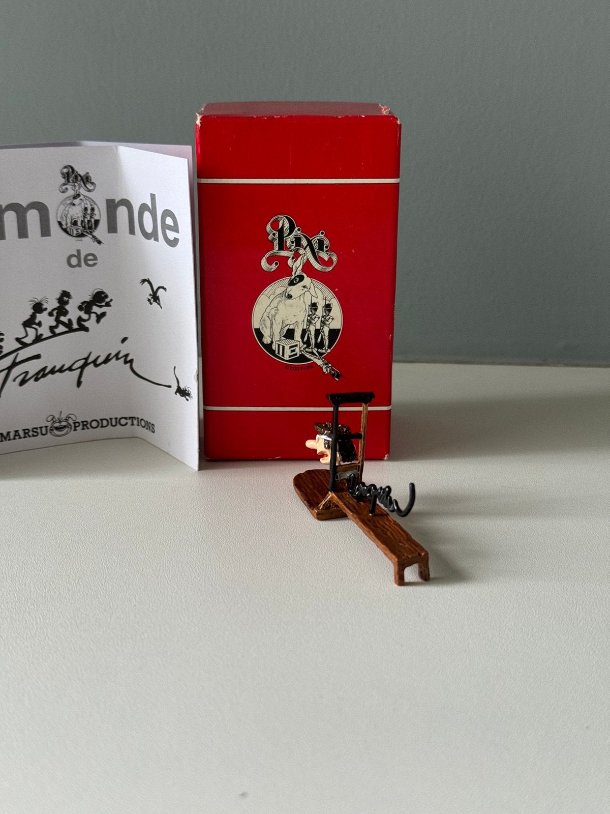 Signature Franquin - guillotine - marsu prod - pixi, Verzamelen, Ophalen of Verzenden, Kuifje, Zo goed als nieuw