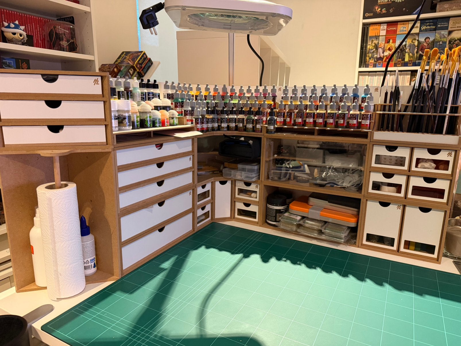 Hobbyzone modular workshop system, Hobby & Loisirs créatifs, Peinture, Comme neuf, Peinture acrylique, Enlèvement ou Envoi
