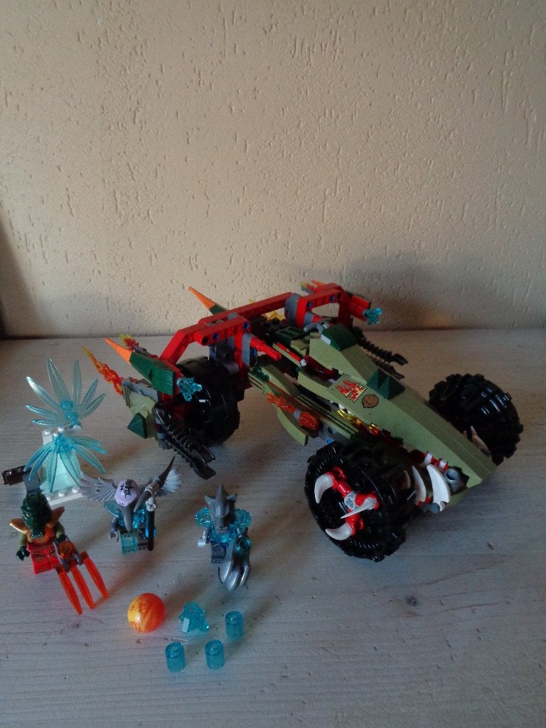 LEGO Chima Cragger's Fire Striker - 70135, Gebruikt, Overige thema's, Lego, Ophalen of Verzenden