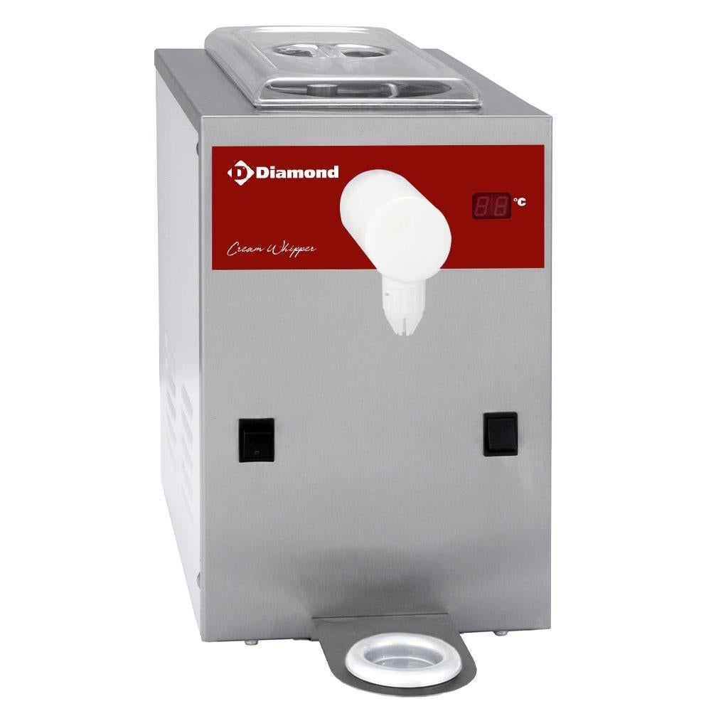 Diamond MCV/2 slagroomtoestel RVS kuip 2 L (100 L/u) *PROMO*, Verzenden, Nieuw in verpakking, Bakkerij en Slagerij
