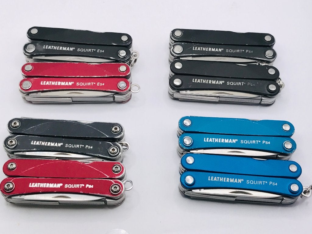 Retraité Leatherman RARE SQUIRT PS4 /ES4 ou avec vis Torc, Caravanes & Camping, Outils de camping, Utilisé, Enlèvement ou Envoi