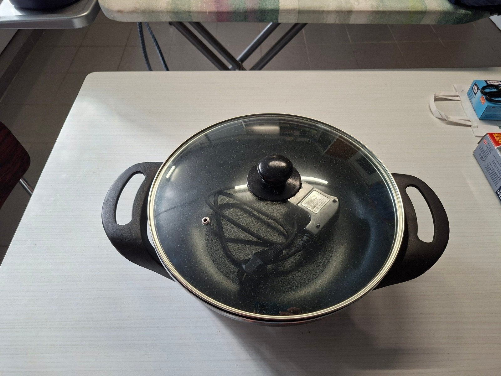 Quigg electrische wok, Huis en Inrichting, Ophalen, Wok