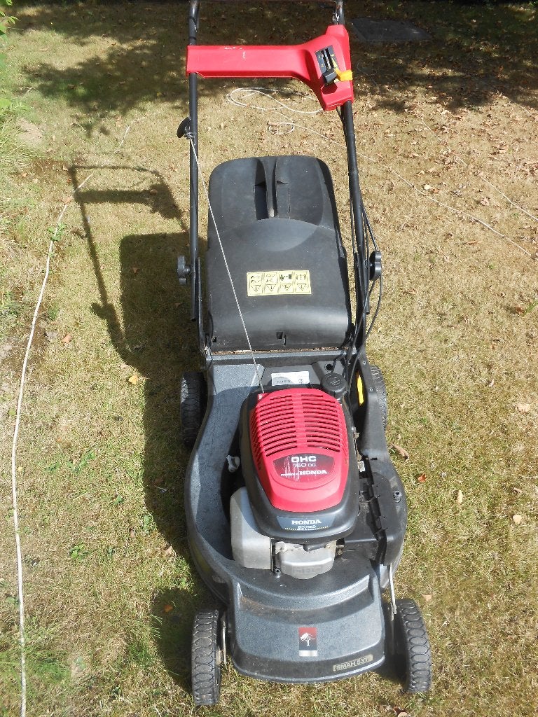 Grasmachine Honda,goed lezen!, Tuin en Terras, Ophalen, Honda, Gebruikt, Benzine-grasmaaier
